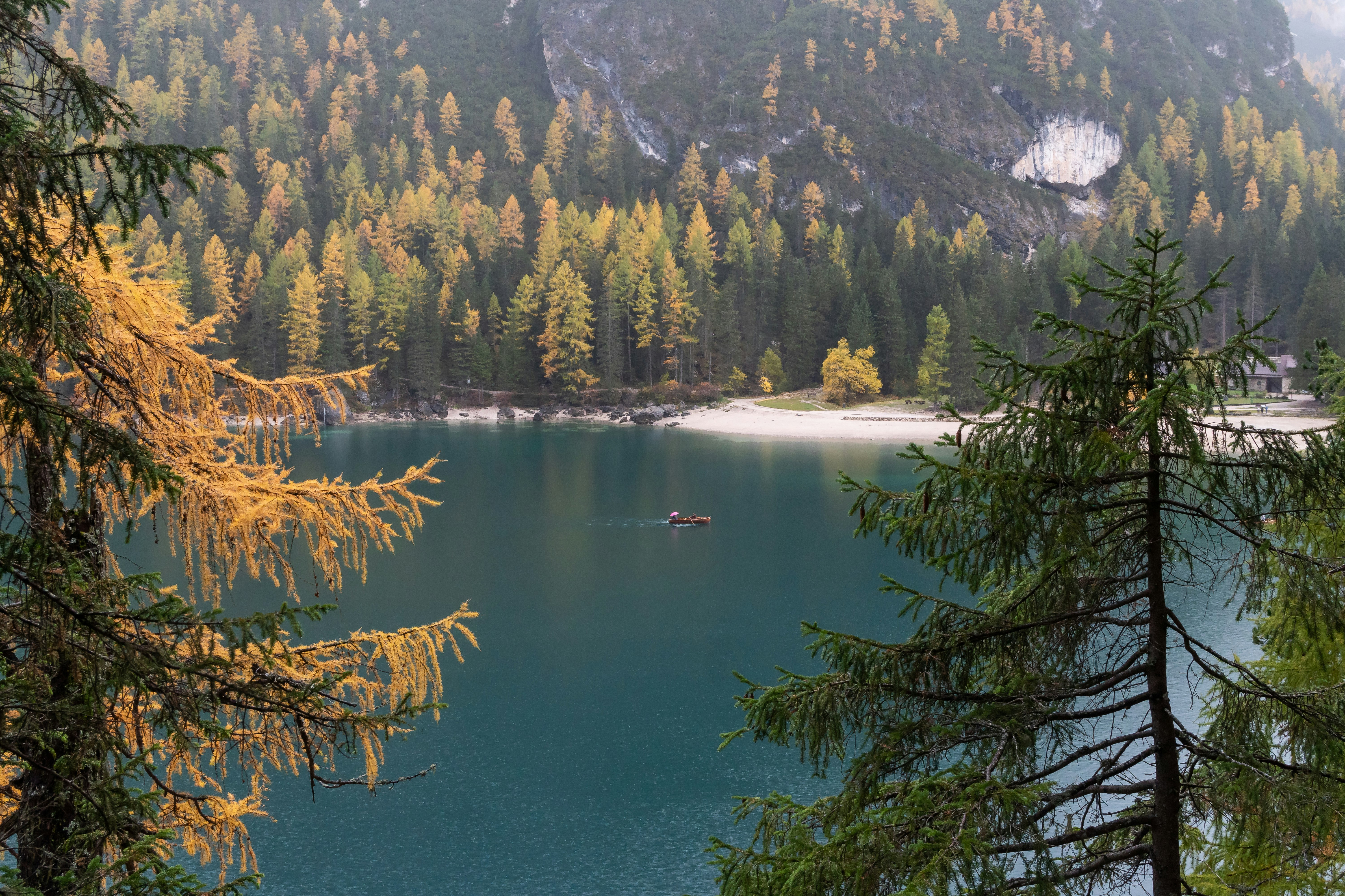 boat on lake